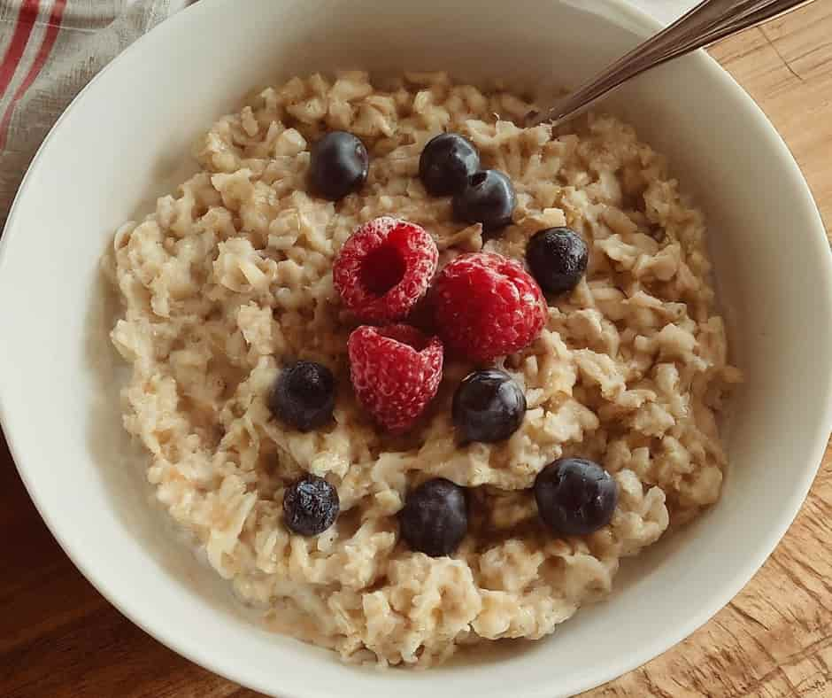 whey protein while breastfeeding: oatmeal