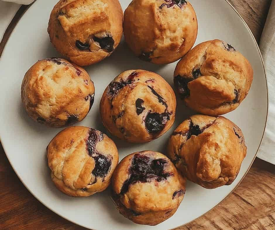 Whey protein while breastfeeding:  muffins